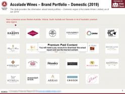 Accolade wines brand portfolio domestic 2019