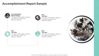 Accomplishment Report Sample In Powerpoint And Google Slides Cpb