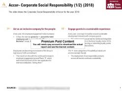 Accor corporate social responsibility 2018
