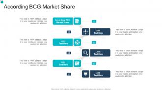 According BCG Market Share In Powerpoint And Google Slides Cpb