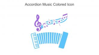 Accordion Music Colored Icon In Powerpoint Pptx Png And Editable Eps Format