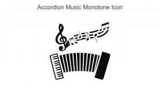Accordion Music Monotone Icon In Powerpoint Pptx Png And Editable Eps Format