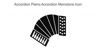 Accordion Piano Accordion Monotone Icon In Powerpoint Pptx Png And Editable Eps Format