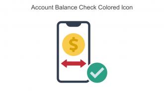 Account Balance Check Colored Icon In Powerpoint Pptx Png And Editable Eps Format