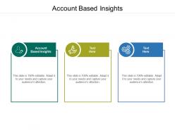 Account based insights ppt powerpoint presentation summary inspiration cpb