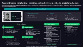 Account Based Marketing Email Google Mobile Game Development And Marketing Strategy