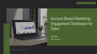 Account Based Marketing Engagement Dashboard For Sales PPT Slides AT