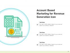 Account Based Marketing Investment Generation Consumer Customized Revenue Features