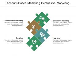 Account based marketing persuasive marketing developing content marketing strategy cpb