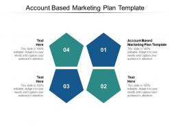 Account based marketing plan template ppt powerpoint presentation styles master slide