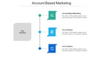 Account Based Marketing Ppt Powerpoint Presentation Model Background Images Cpb