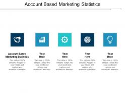 Account based marketing statistics ppt powerpoint presentation portfolio layouts cpb