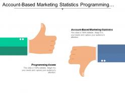account_based_marketing_statistics_programming_assets_management_marketing_cpb_Slide01