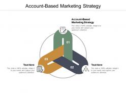 Account based marketing strategy ppt powerpoint presentation visual aids cpb