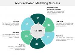 Account based marketing success ppt powerpoint presentation inspiration layout ideas cpb