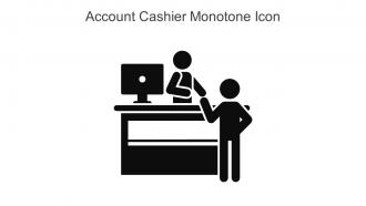 Account Cashier Monotone Icon In Powerpoint Pptx Png And Editable Eps Format