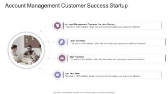 Account Management Customer Success Startup In Powerpoint And Google Slides Cpb