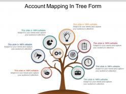 Account mapping in tree form sample of ppt presentation