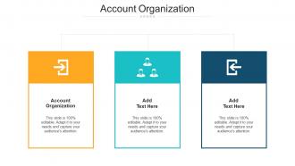 Account Organization Ppt Powerpoint Presentation Outline Graphics Cpb