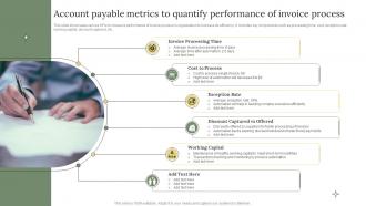 Account Payable Metrics To Quantify Performance Of Invoice Process
