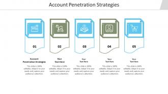 Account penetration strategies ppt powerpoint presentation infographics designs download cpb