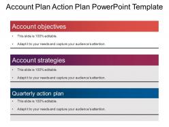 Account plan action plan powerpoint template