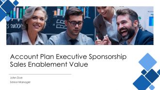 Account Plan Executive Sponsorship Sales Enablement Value PPT Sample AT