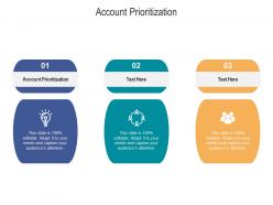 Account prioritization ppt powerpoint presentation gallery slideshow cpb