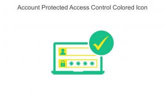 Account Protected Access Control Colored Icon In Powerpoint Pptx Png And Editable Eps Format