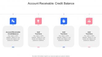 Account Receivable Credit Balance In Powerpoint And Google Slides Cpb