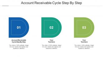 Account receivable cycle step by step ppt powerpoint presentation gallery templates cpb