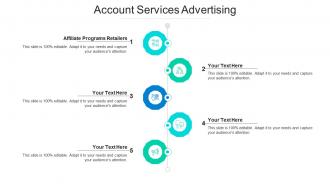 Account services advertising ppt powerpoint presentation infographics infographic template cpb