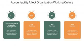 Accountability Affect Organization Working Culture In Powerpoint And Google Slides Cpb