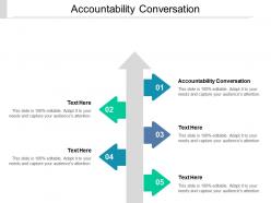 Accountability conversation ppt powerpoint presentation icon portfolio cpb