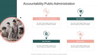 Accountability Public Administration In Powerpoint And Google Slides Cpb