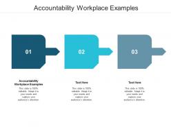 Accountability workplace examples ppt powerpoint presentation ideas deck cpb