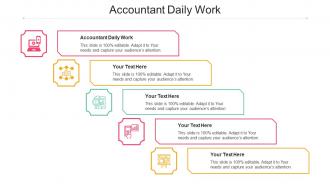Accountant Daily Work Ppt Powerpoint Presentation Layouts Templates Cpb