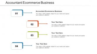 Accountant Ecommerce Business Ppt Powerpoint Presentation Summary File Cpb