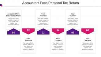 Accountant Fees Personal Tax Return Ppt Powerpoint Presentation Icon Portfolio Cpb