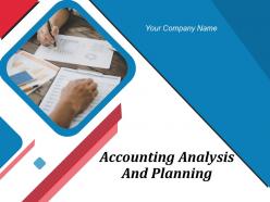 Accounting Analysis And Planning Powerpoint Presentation Slide