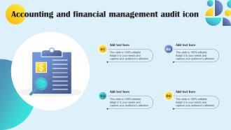 Accounting And Financial Management Audit Icon
