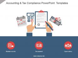 Accounting And Tax Compliance Powerpoint Templates