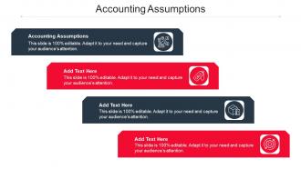 Accounting Assumptions Ppt Powerpoint Presentation Infographics Layout Ideas Cpb