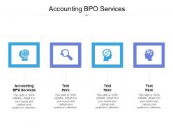 Accounting bpo services ppt powerpoint presentation styles visual aids cpb