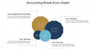 Accounting Break Even Graph Ppt Powerpoint Presentation Inspiration Maker Cpb