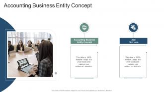 Accounting Business Entity Concept In Powerpoint And Google Slides Cpb