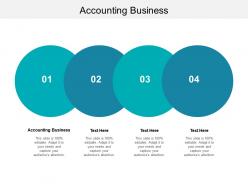 Accounting business ppt powerpoint presentation model samples cpb