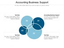 Accounting business support ppt powerpoint graphics tutorials cpb