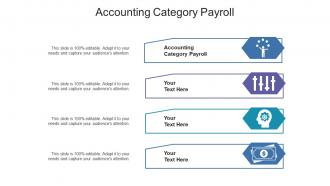 Accounting category payroll ppt powerpoint presentation icon gridlines cpb