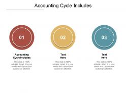 Accounting cycle includes ppt powerpoint presentation summary icons cpb